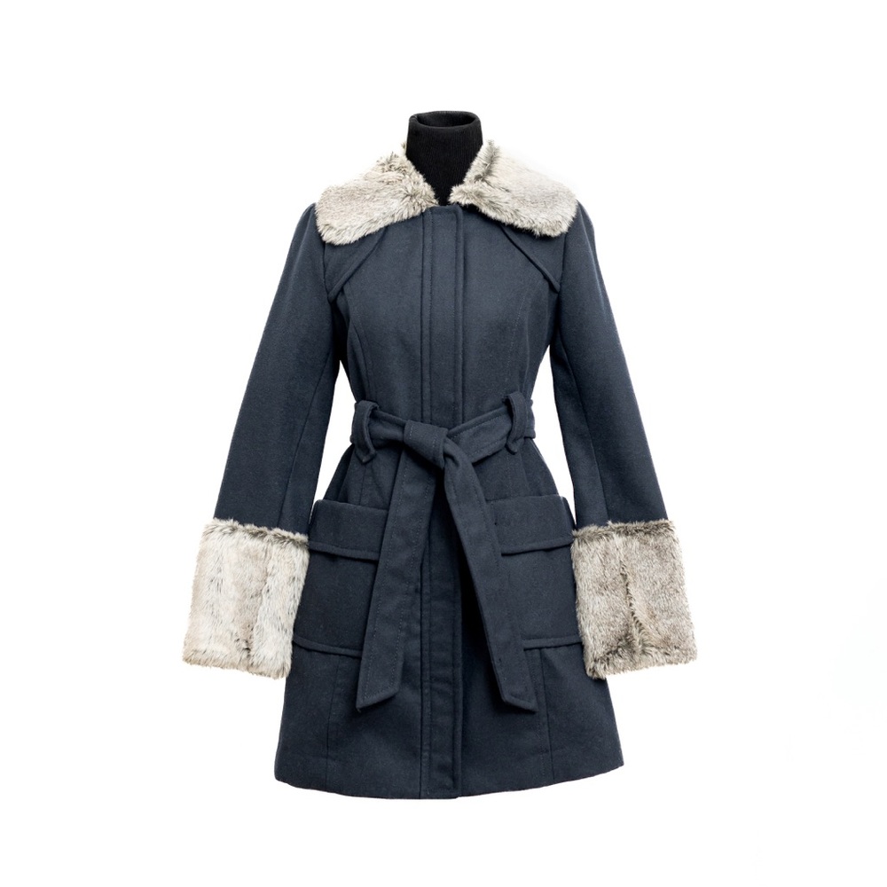 Jessica Simpson Belted Trench Coat (XS)